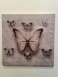 Quadro "Farfalle in volo" Originale Nuovo