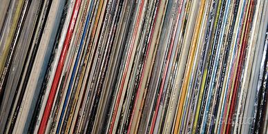 Ritiro blocchi di dischi in vinile