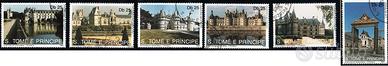 Francobolli SAO TOMÉ e PRINCIPE Castelli francesi