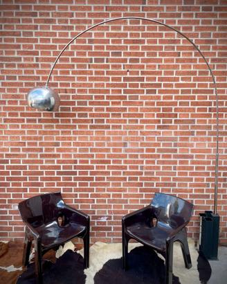 LAMPADA ARCO ANNI 70 CROMATA NO FLOS CASTIGLIONI