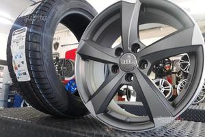 Cerchi 17 gmp per audi A3 con gomme termiche