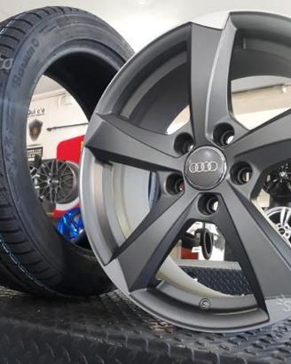 Cerchi 17 gmp per audi A3 con gomme termiche