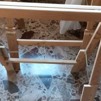 2 CAVALLETTI IN LEGNO