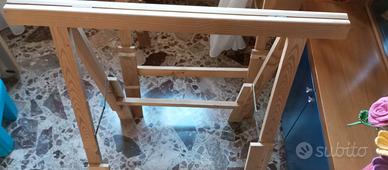 2 CAVALLETTI IN LEGNO
