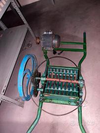 pigiatrice per uva con motore elettrico 
