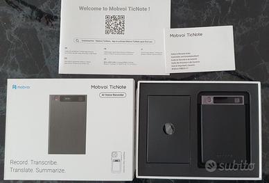 Registratore vocale Mobvoi TicNote