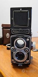 ROLLEIFLEX 3.5B  TESSAR ZEISS completa di custodia