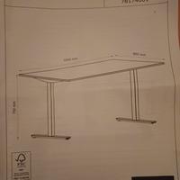 scrivania 1,60 x 0,80 