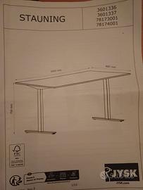 scrivania 1,60 x 0,80 