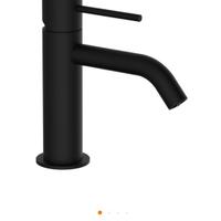 Miscelatore nero lavabo