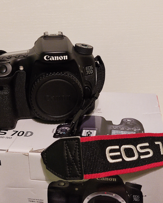 Canon EOS 70D (W) corpo