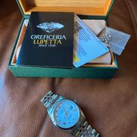 Rolex datejust 16200 white roman dial