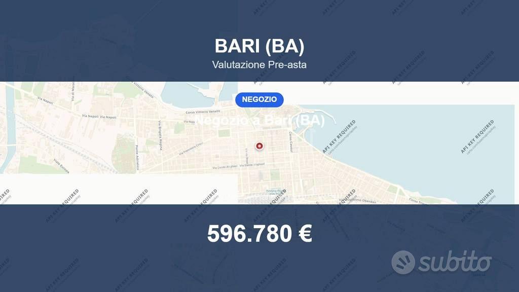 Immobile in asta di 484 m² a Bari