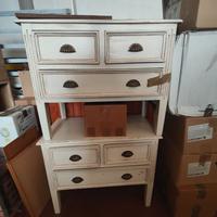 Letto + 2 comodini stile boho chic