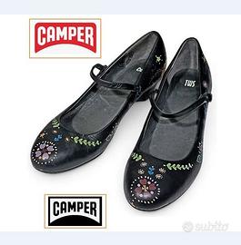 Scarpe Mary Jane Ballerine Camper Twins n.37 pelle