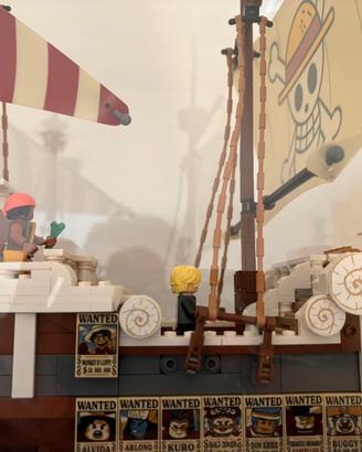 Set Lego Going Merry 7639 + 8 Wanted+ teca protet.