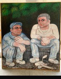 Quadro 152x168 cm. Muratori