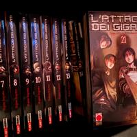 L’Attacco dei Giganti (Planet Manga) vol. 1–21