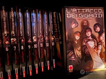 L’Attacco dei Giganti (Planet Manga) vol. 1–21