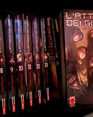 L’Attacco dei Giganti (Planet Manga) vol. 1–21