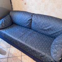 Divano a 3 posti con seduta allungabile e lettino