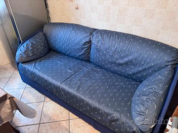 Divano a 3 posti con seduta allungabile e lettino