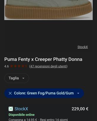 Puma nubuck green