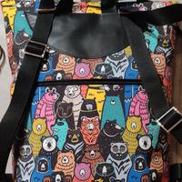 Zaino in tessuto tecnico impermeabile