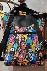 Zaino in tessuto tecnico impermeabile