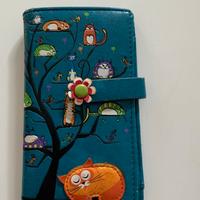 Portafoglio grande gatti