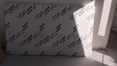 Parete doccia vetro temprato walk in 120x200 a