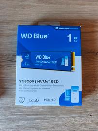 SSD NVMe M.2 1TB WD Blue SN5000 PCIe 4.0 