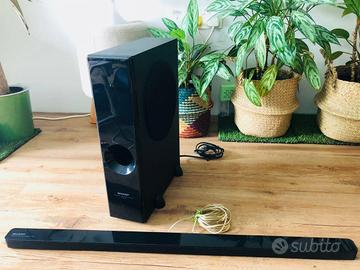 Sharp soundbar 2.1 con subwoofer 100w totali