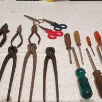 Lotto utensili vintage – 25 pezzi