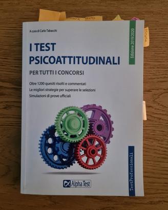 TEST PSICOATTITUDINALI ALPHA TEST