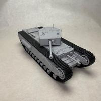 Carro Churchill 1:35  Tank 3D Mobile e Dettagliato