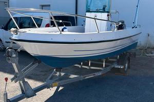 Barca open 6mt con motore