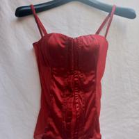 Corsetto bustier Intimissimi rosso vibrante,t. S/M