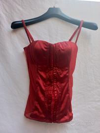 Corsetto bustier Intimissimi rosso vibrante,t. S/M