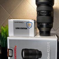 Samyang 35-150 f 2/2.8 x Sony + Lens Station