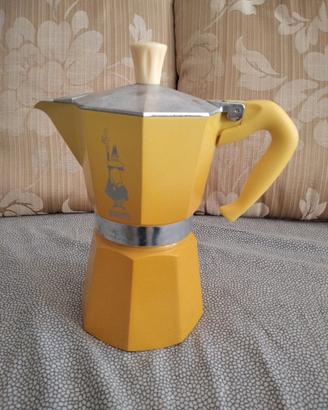 Moka Bialetti gialla 6 tazzine