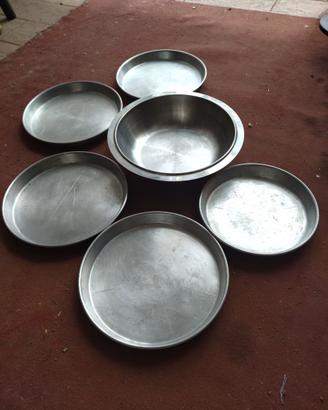 Set pentole per pizze al padellino
