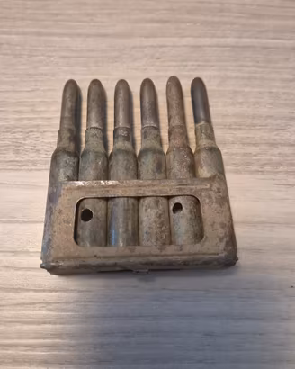 WW1 lastrina carcano 91 disattivata inerte