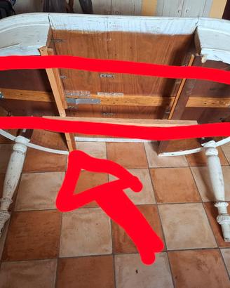 vecchio tavolo da osteria del 900 