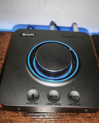 Scheda Audio Soundblaster X4