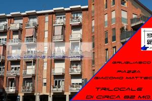 Trilocale in piazza Matteotti