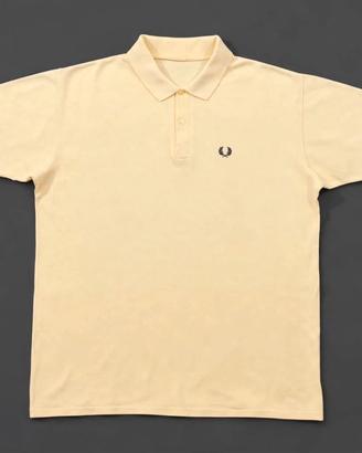 Polo Fred Perry Giallo Taglia M