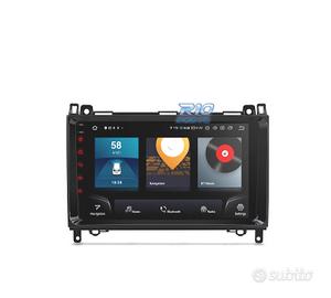 RADIO GPS ANDROID 13 MERCEDES-BENZ W639 9" QUALCO