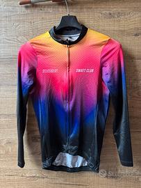 Maglia ciclismo maniche lunghe Swatt club - XS