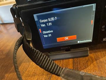 Macchina Fotografica Sony IL CE-7 con ottiche